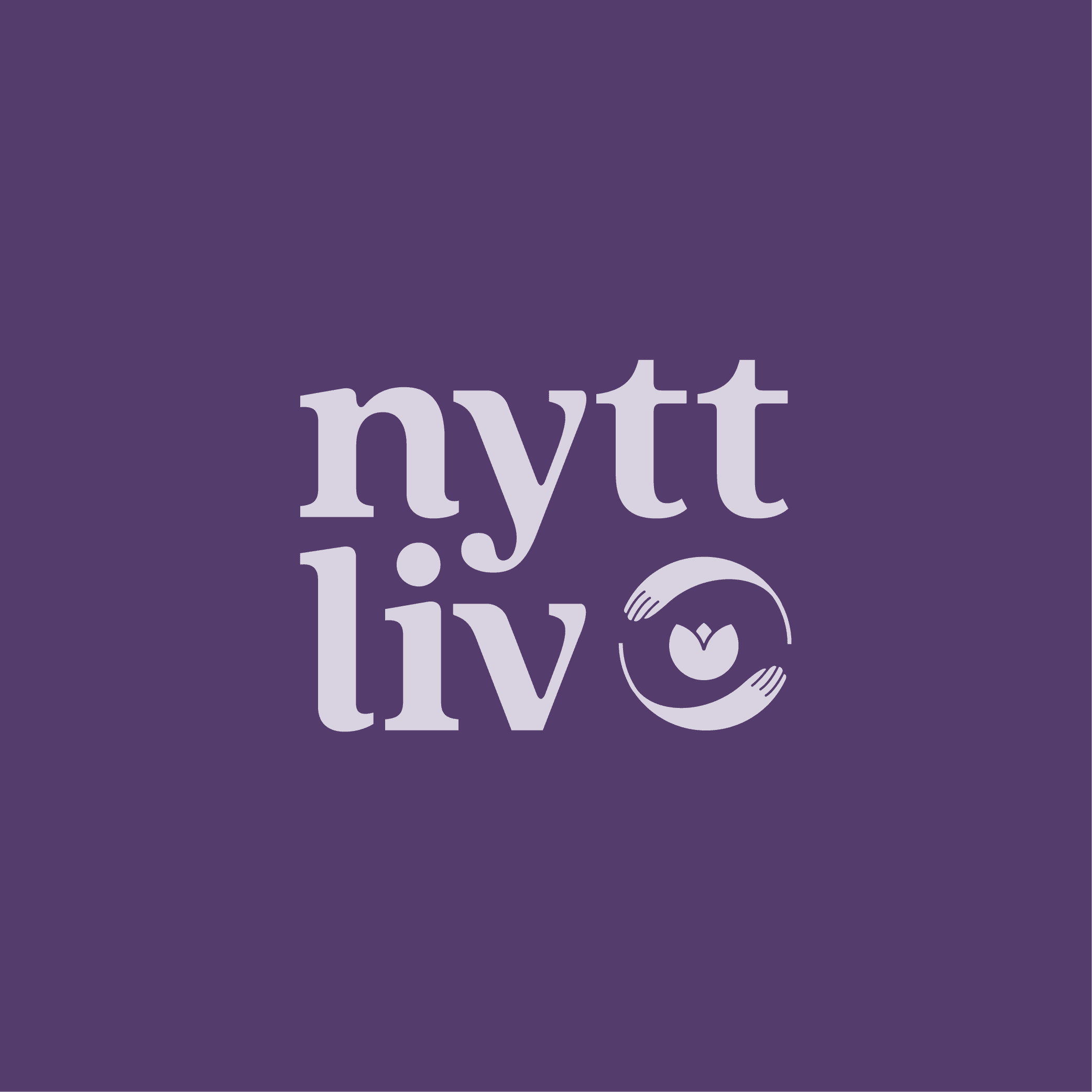 Nytt Liv custom illustration design and branding