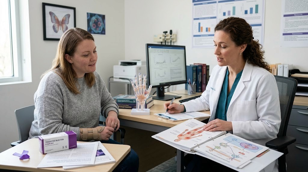 Tirzepatide and lupus