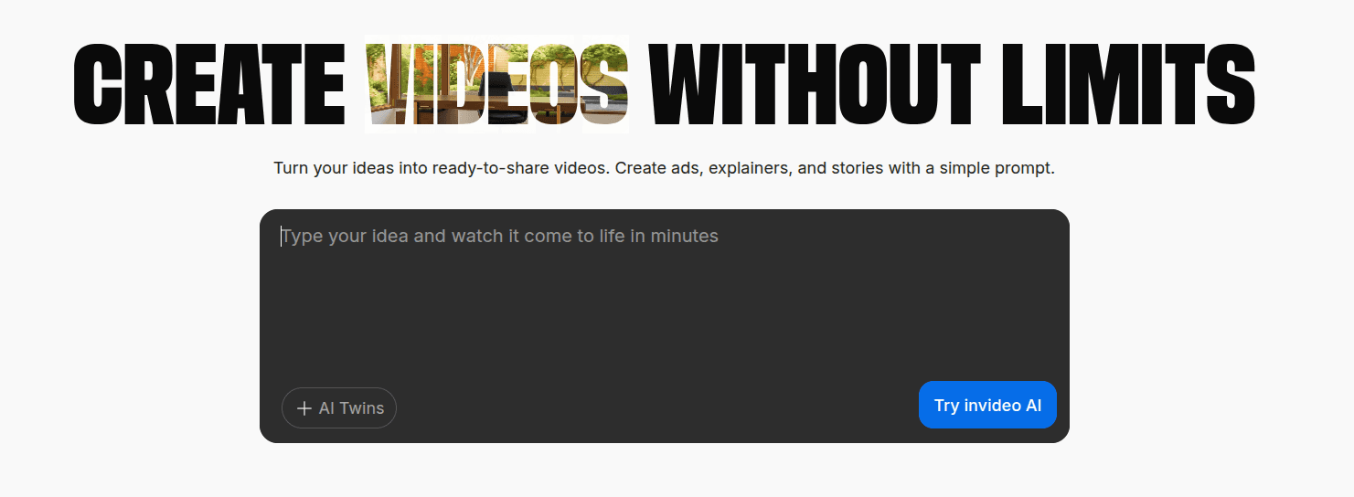 InVideo.ai   AI tool