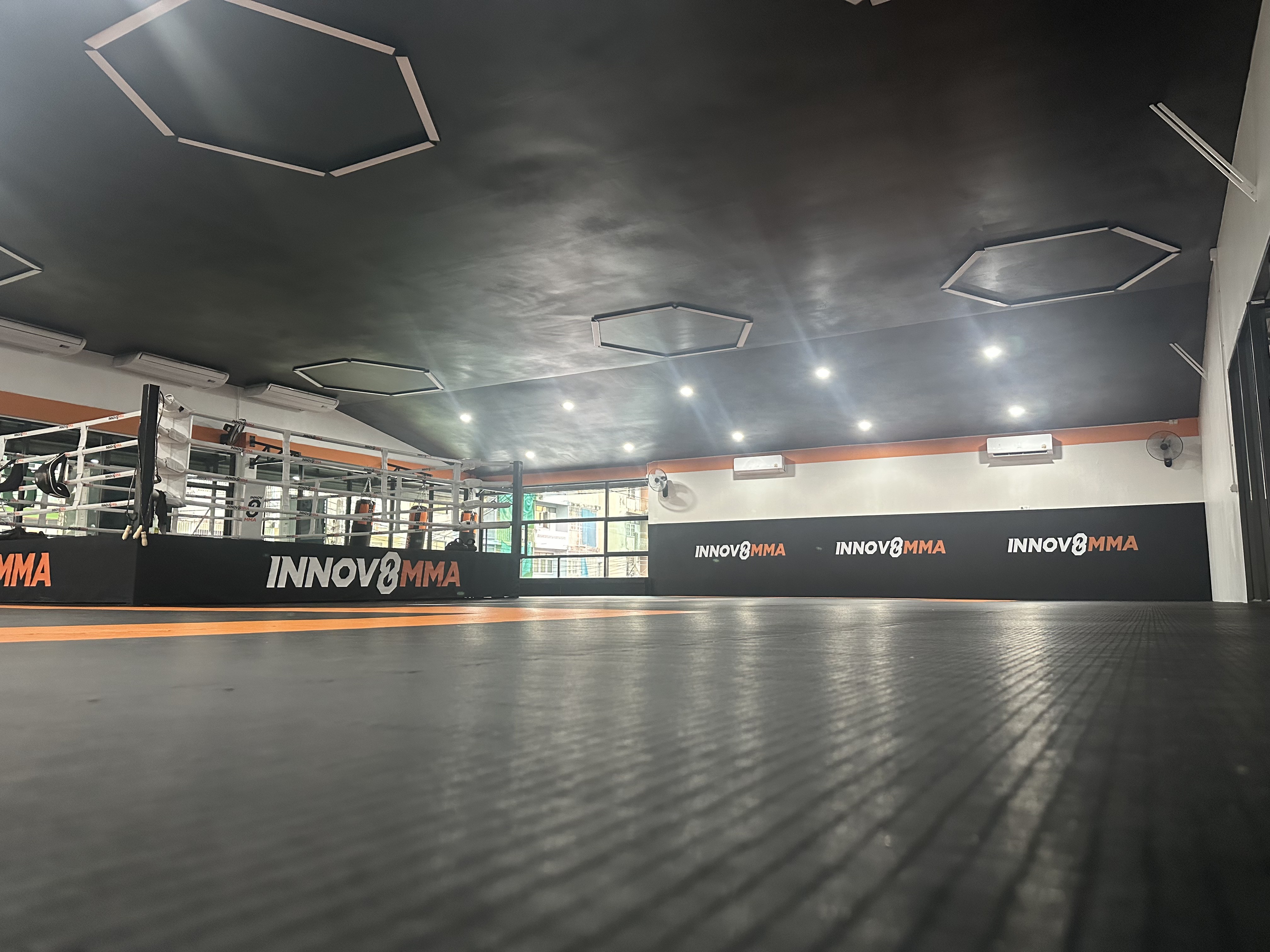 inside INNOV8 MMA gym