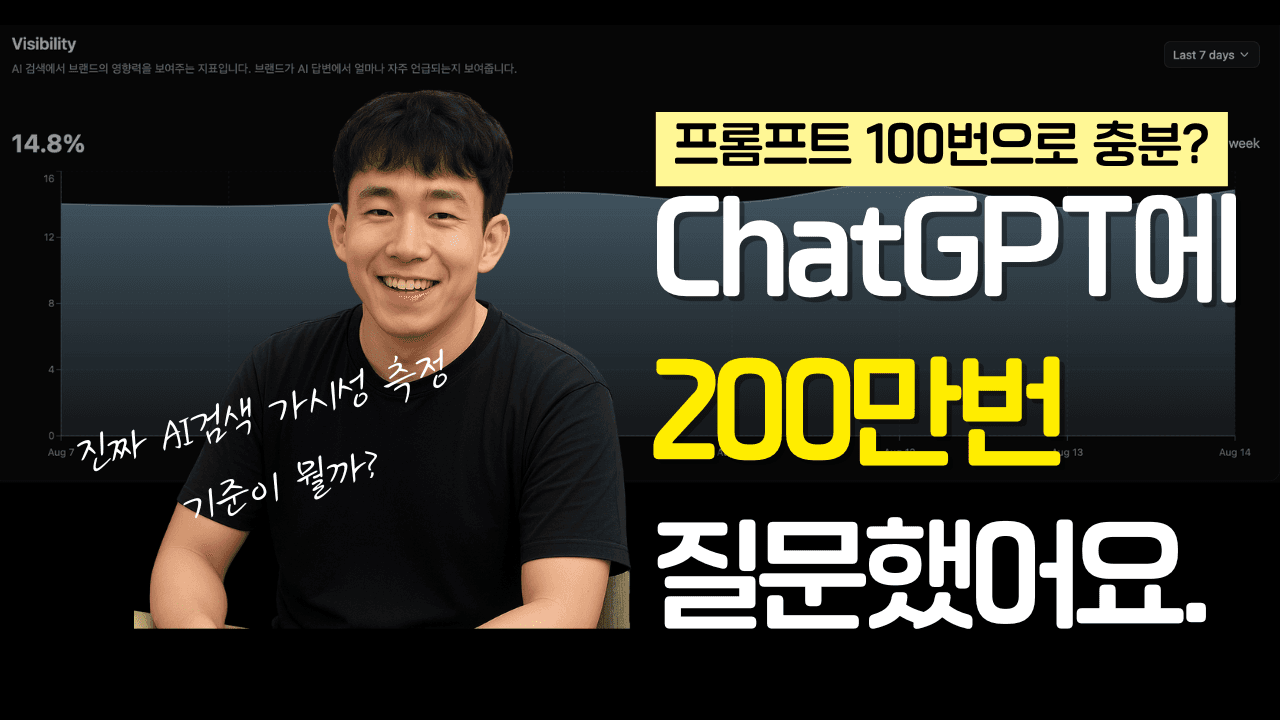 "경쟁사는 100번? AI에게 쿼리 200만번 실제로 쳐봤습니다."…GEO 판 바꾸는 ChainShift