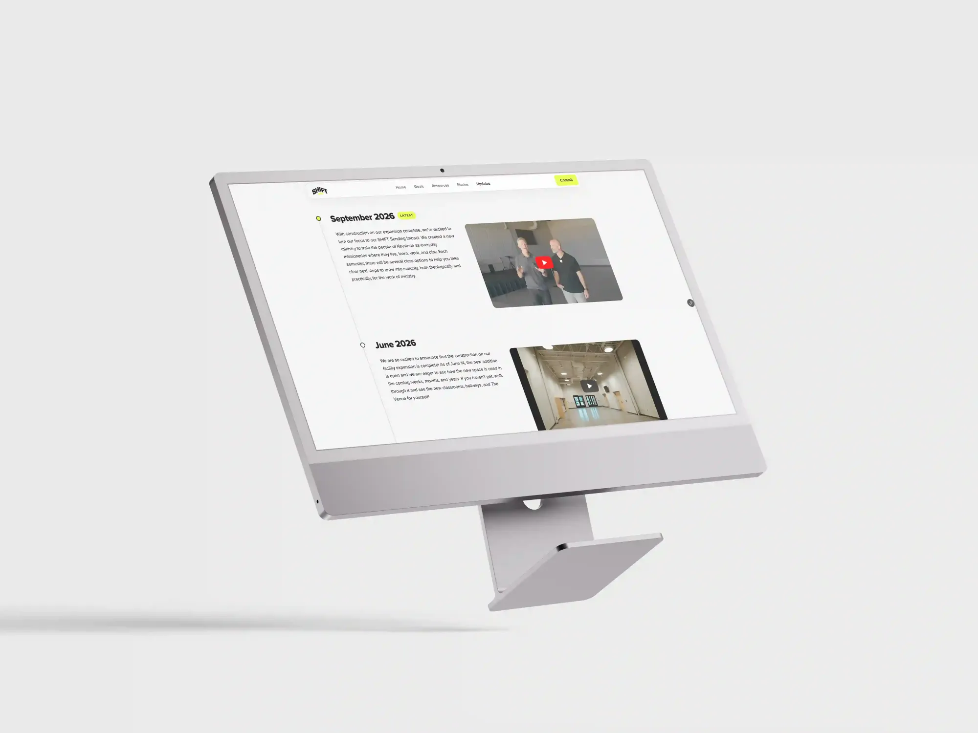 Keystone SHIFT updates timeline with video updates