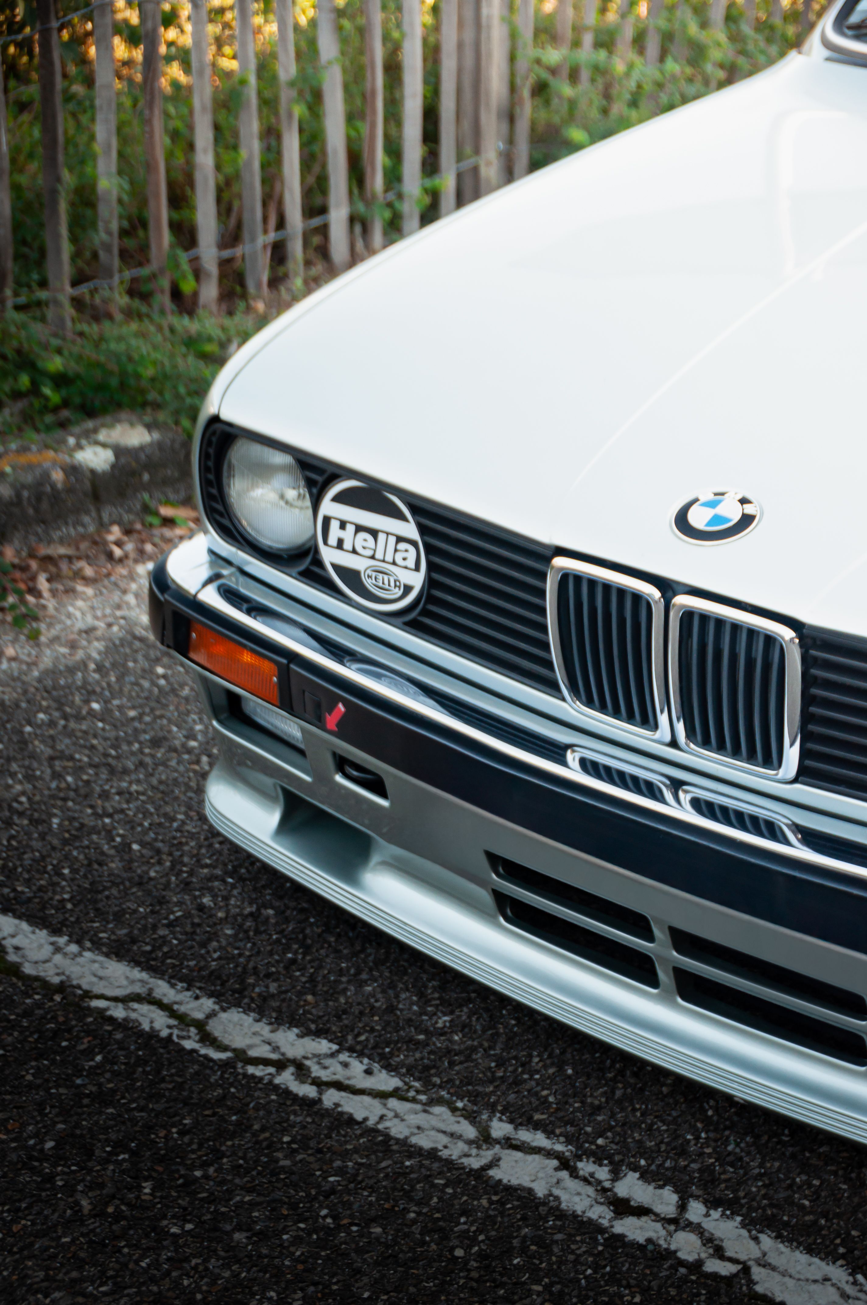 closeup eines youngtimer