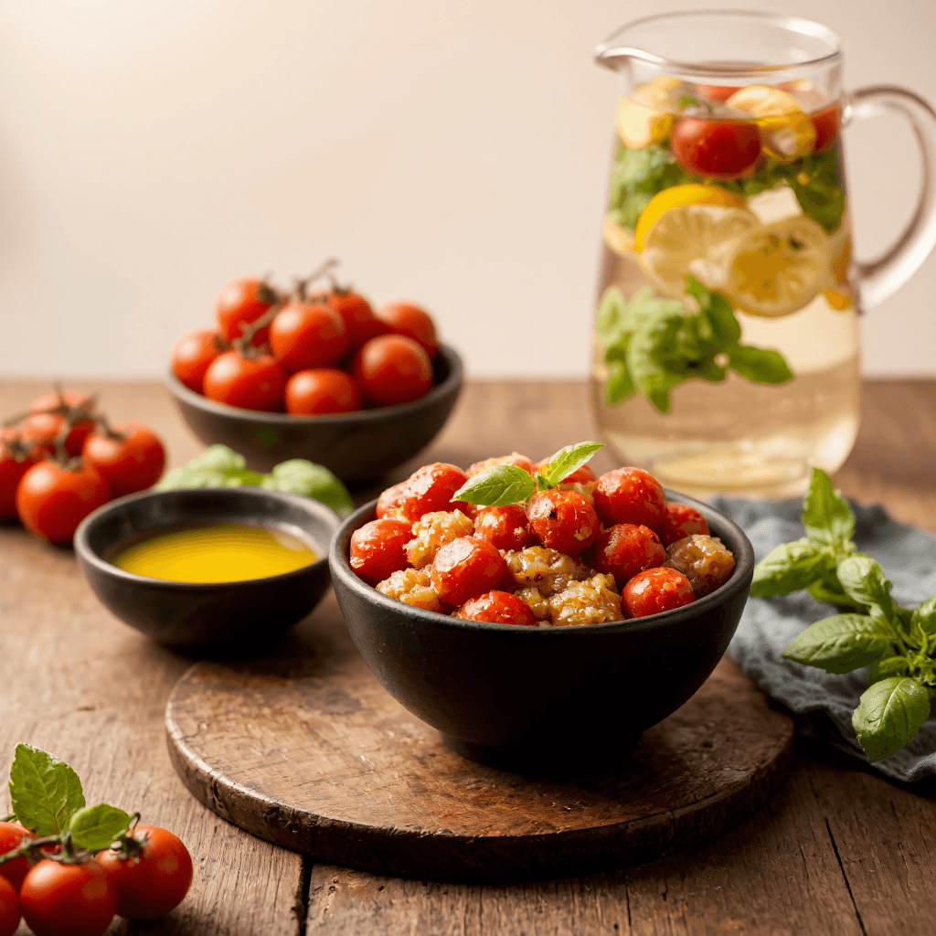 product photography of Gourmet food dish