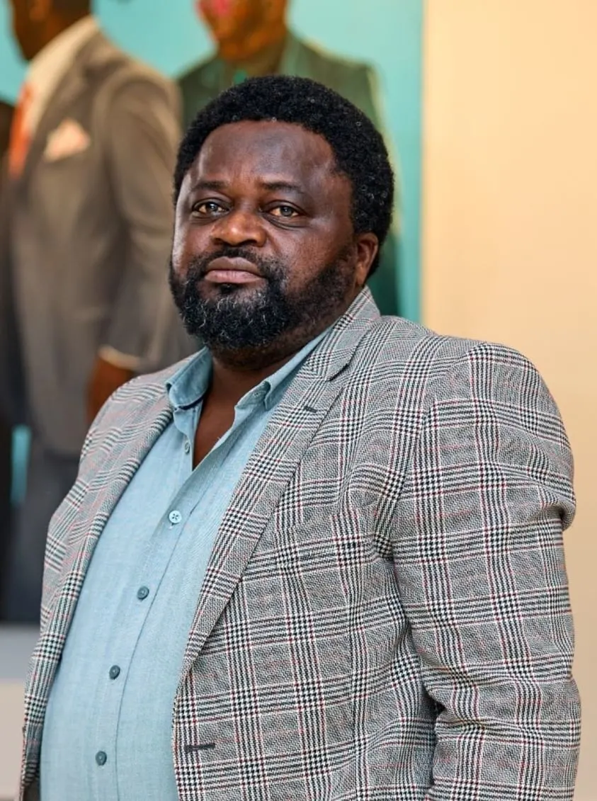 Founder Vanessa Defise speaking at opening party