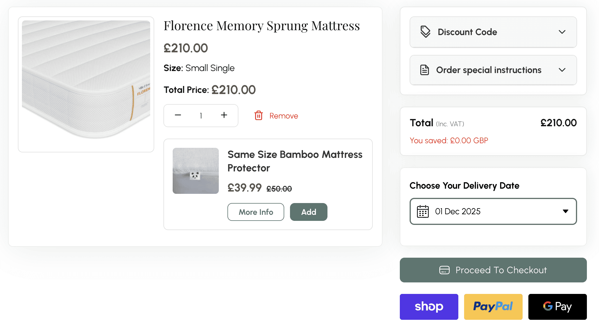 Cart Page Date Picker Flare Shopify
