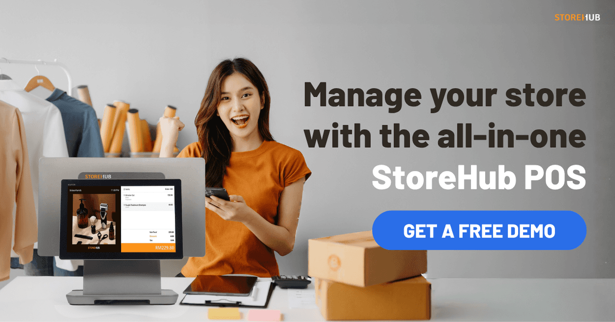 Manage your fashion store with the all-in-one StoreHub POS. Get a free demo.