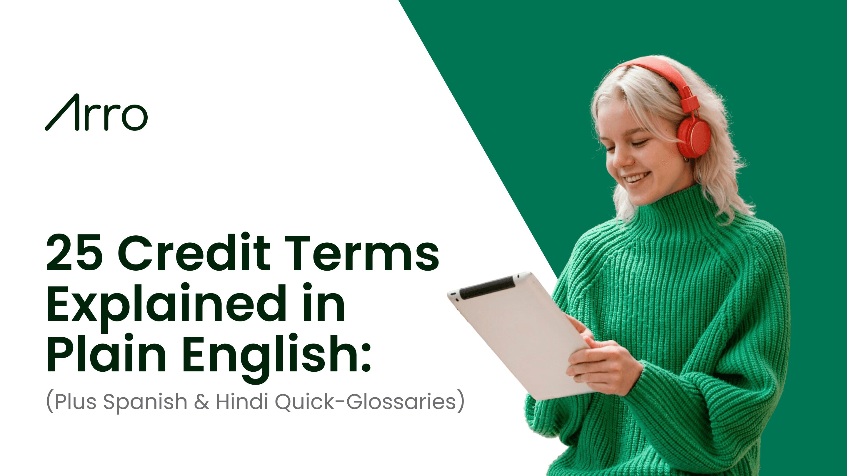 25 Credit Terms Explained in Plain English, Spanish, Hindi