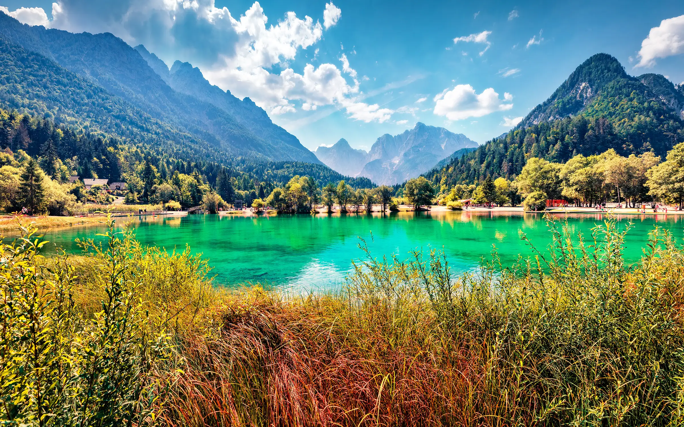 Jasna Lake i de Julianske Alpene i Slovenia | Expa Travel