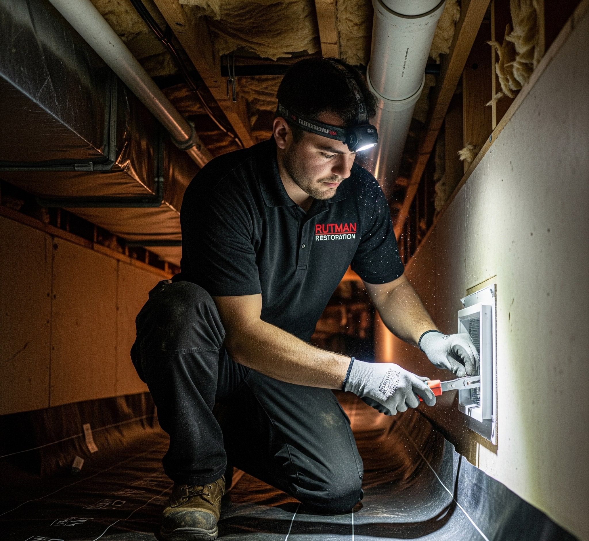 New venting for dry attic/crawlspace — St. Paul