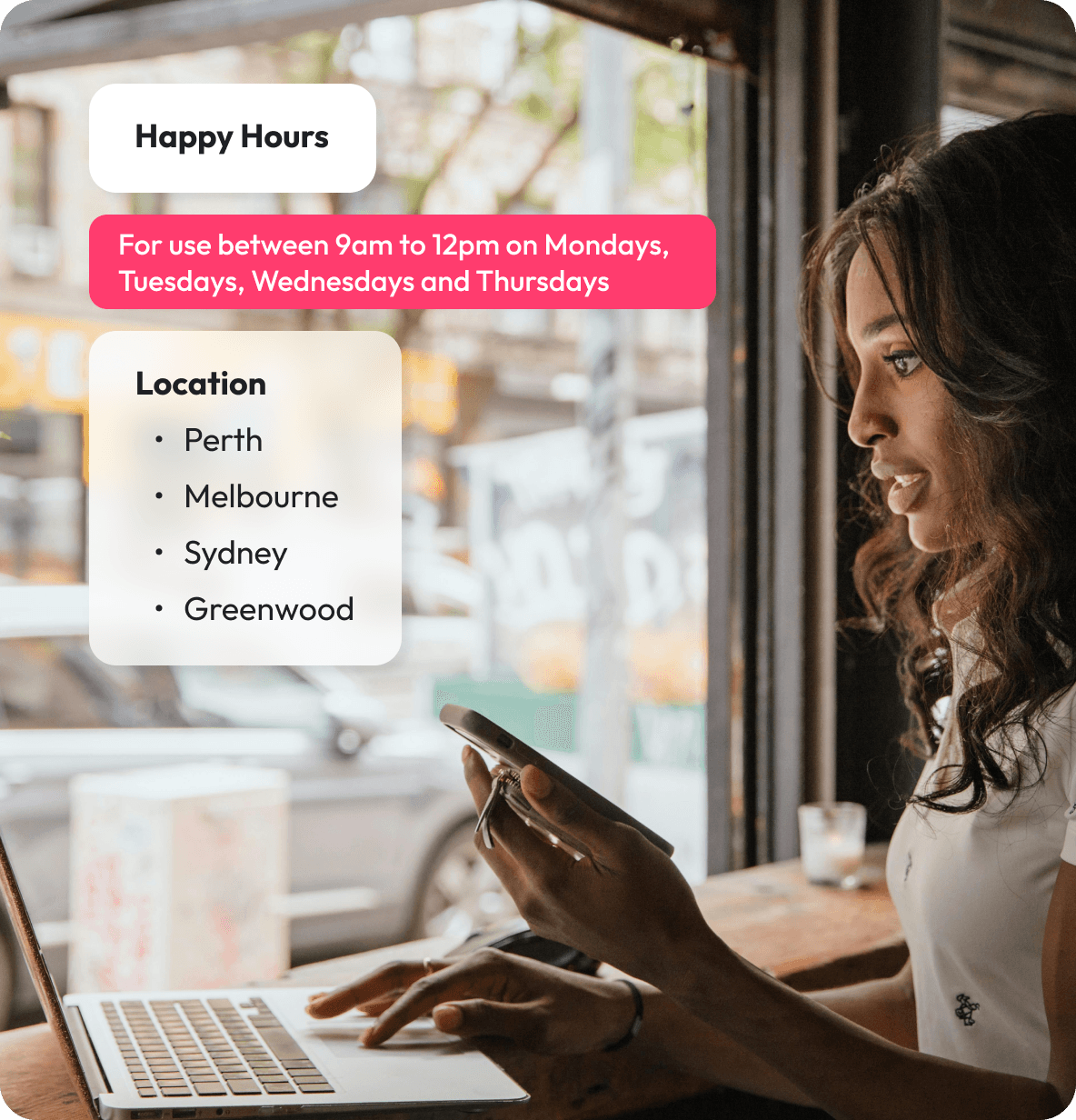 flexible loyalty system by location