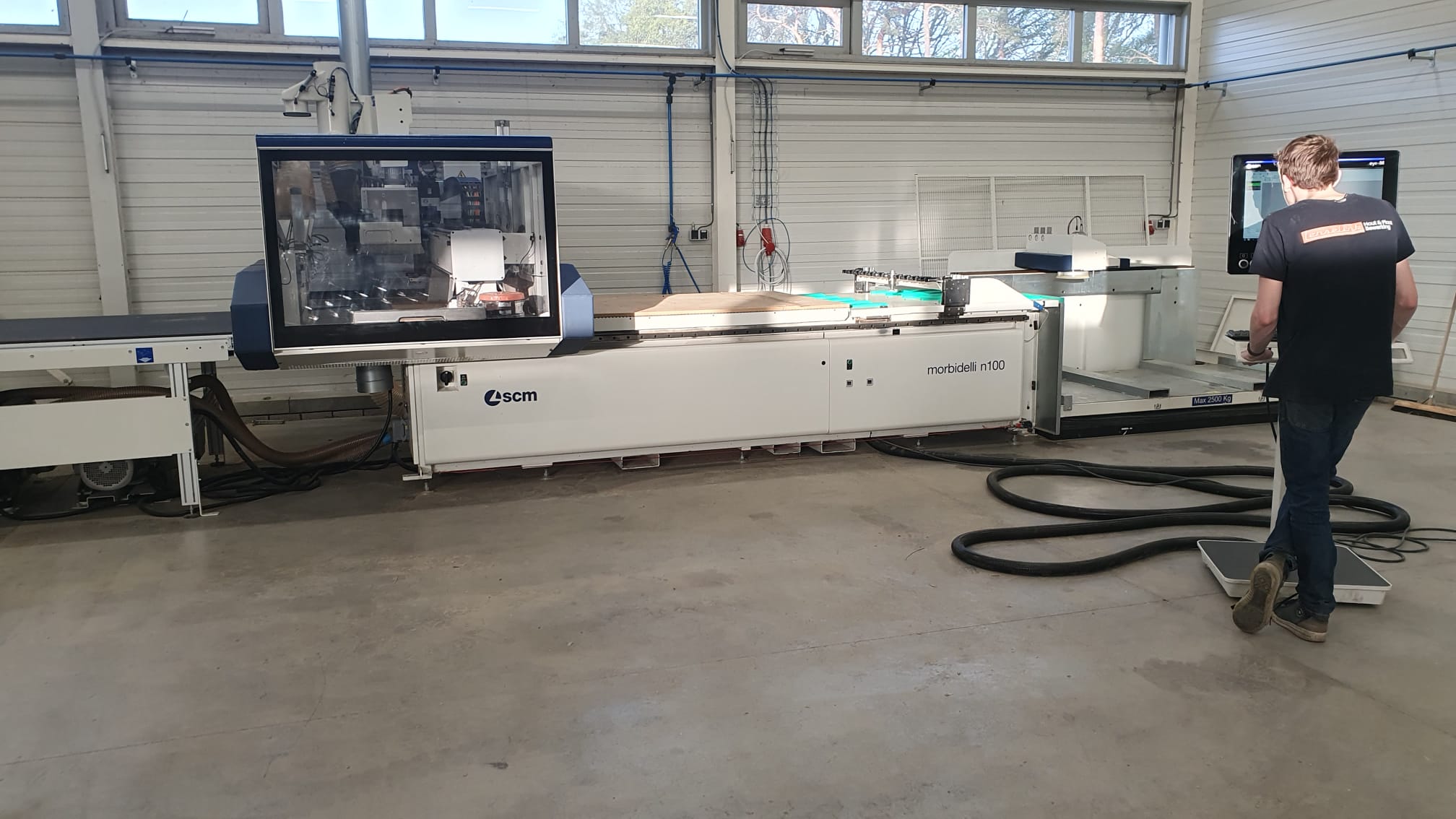 Tweede nesting CNC machine
