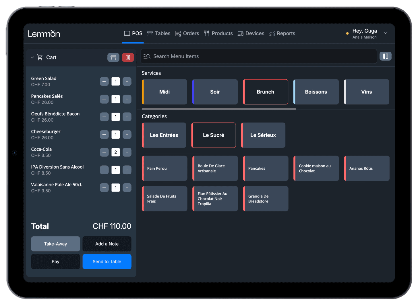 Control card security in-app with a tap