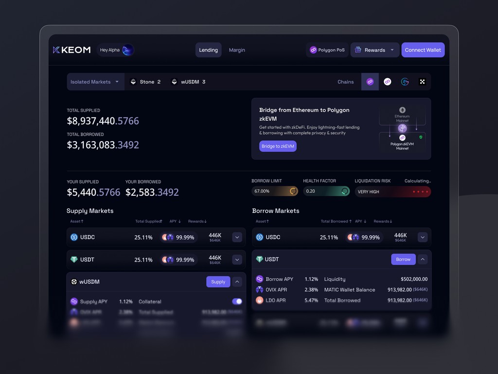 Enorm UI/UX Design and Framer Development Screenshot
