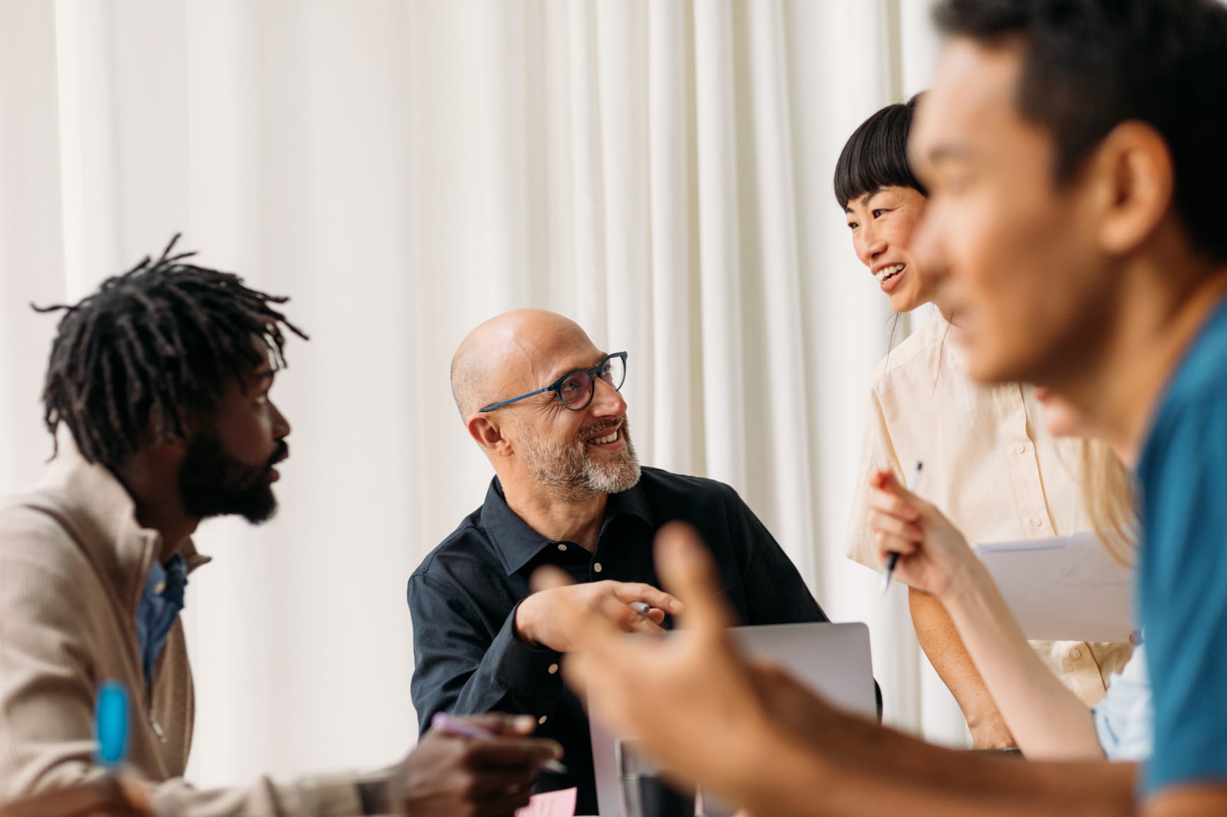 Team working together