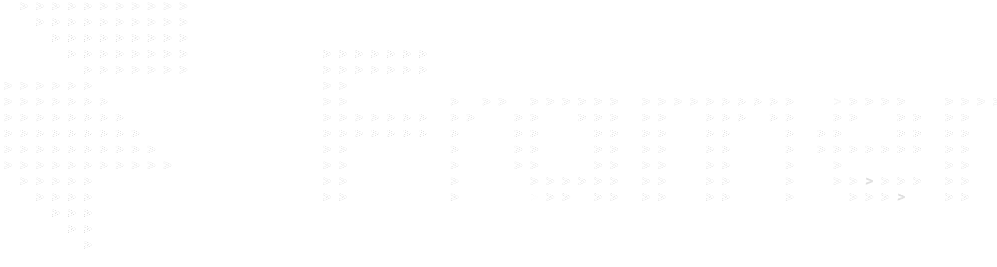 Framer logo, white text made from small triangle shapes