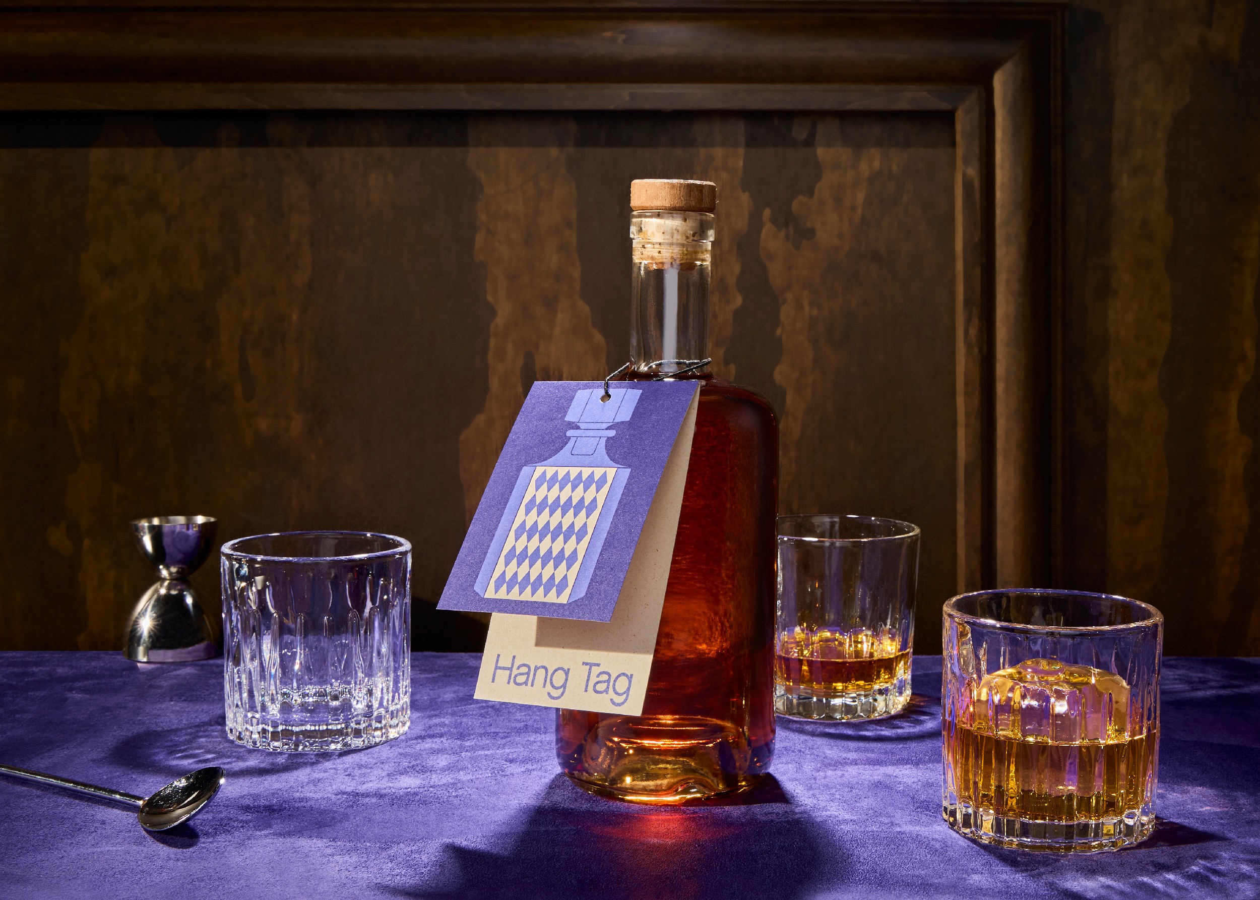 Streetside billboard with flyposters of the Batch.Works brand and illustrations