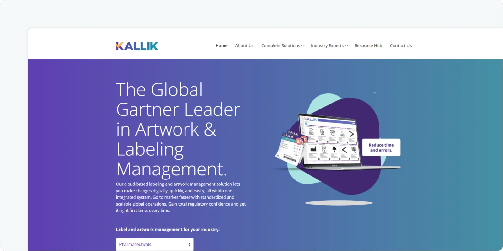 kallik-homepage