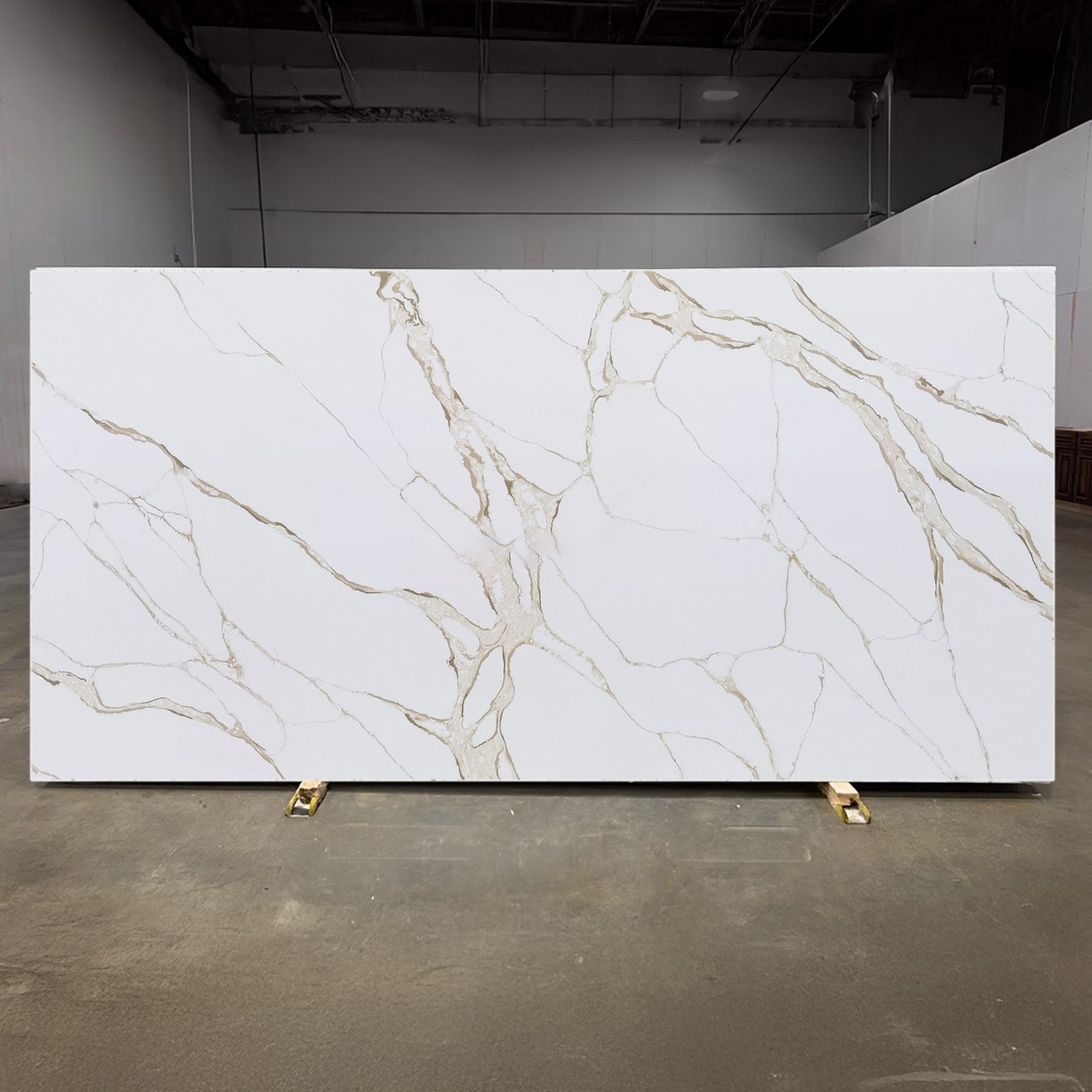 Calacatta Gold Quartz Slab