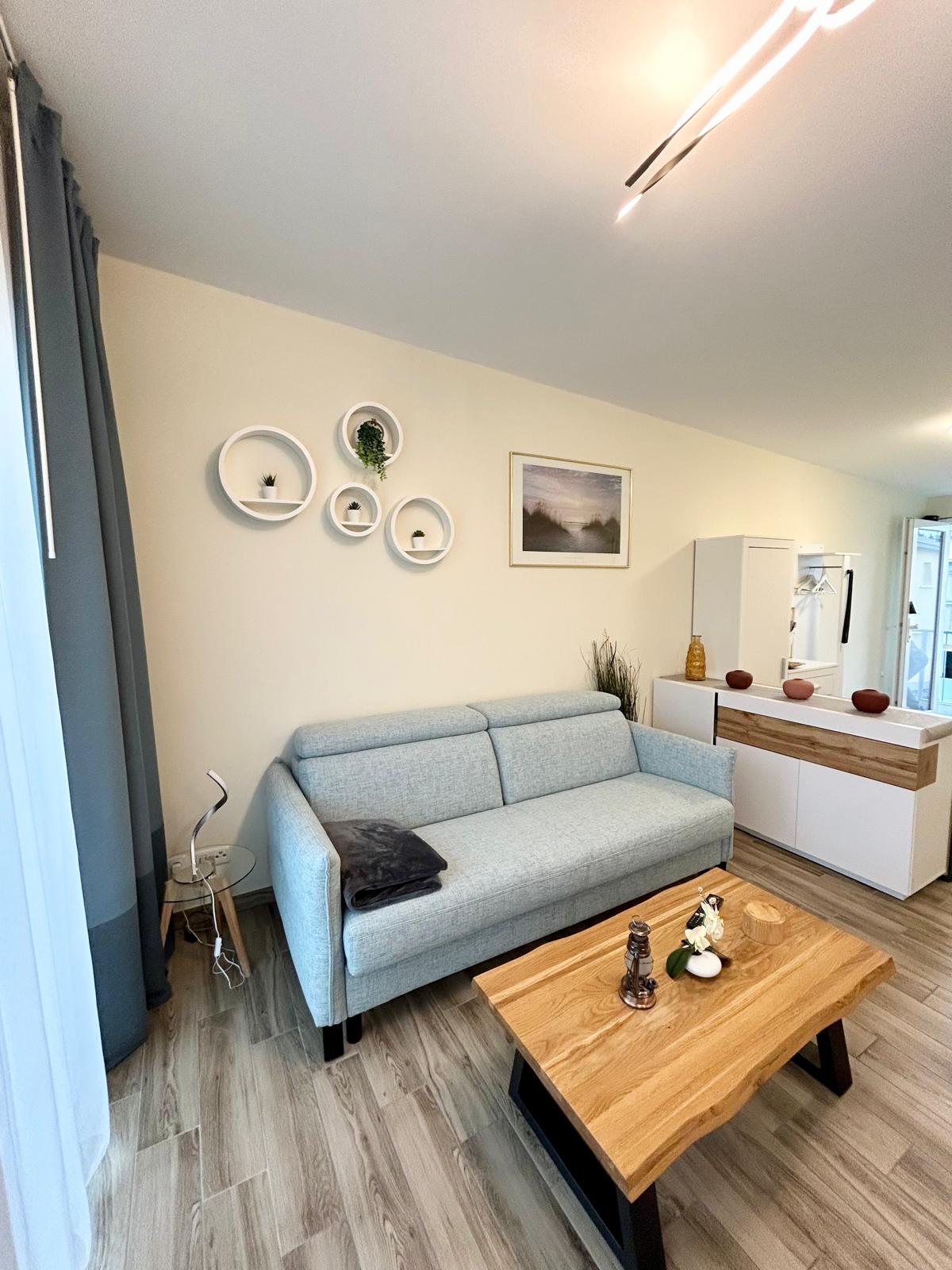 Bild Ferienwohnung Küstenwald Graal Müritz Wohnzimmer