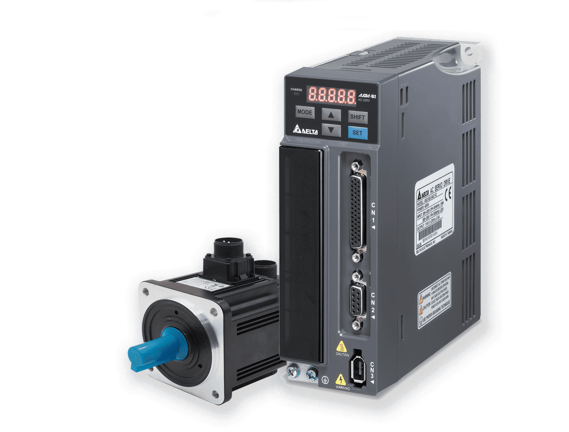 servo motor ve servo sürücü