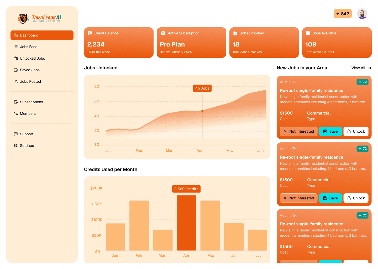 Software user interface