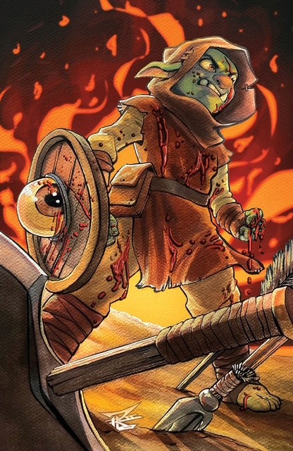 D'Orc #4 Ron Leary Big Dex Comics HeroesCon Exclusive Virgin Variant Cover Scout Comics