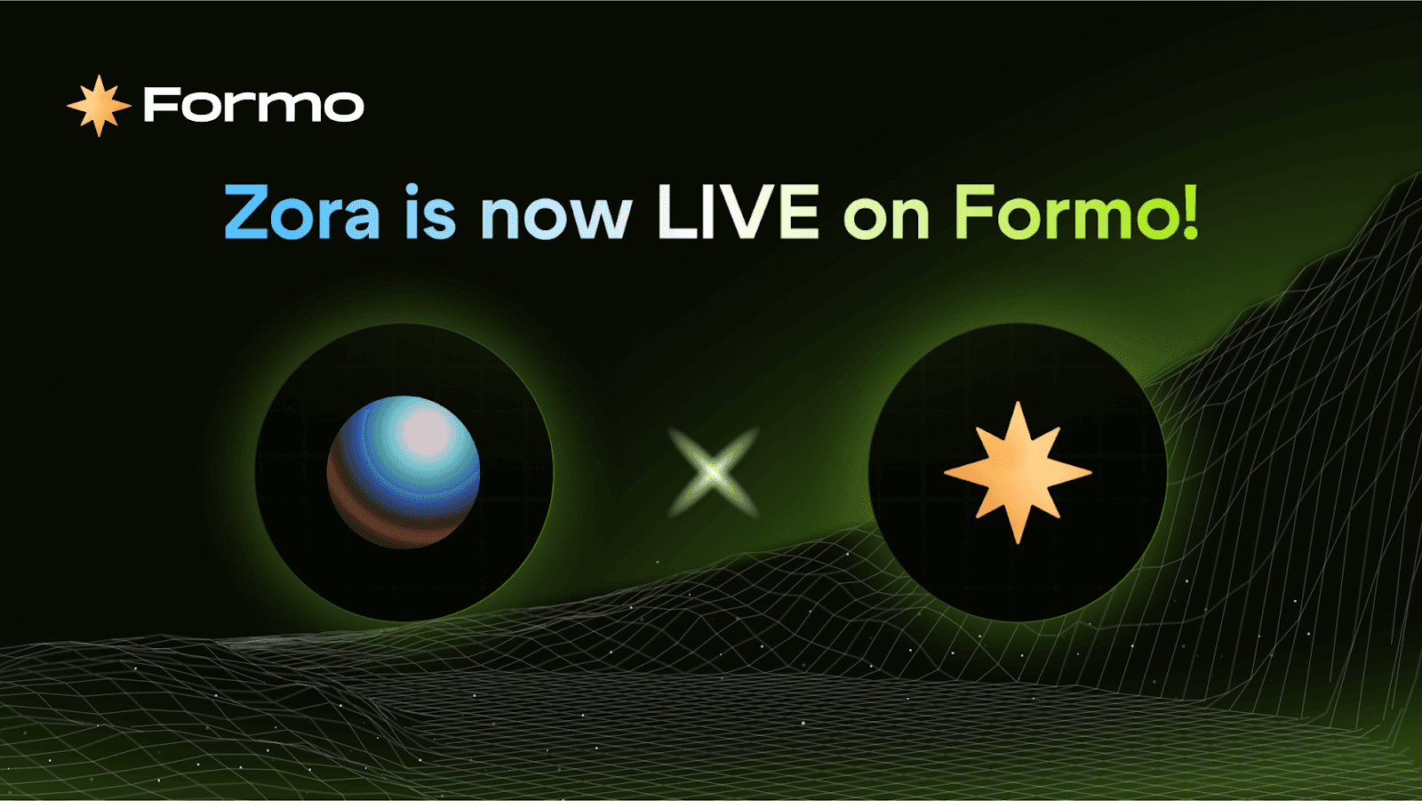 Zora is now LIVE on Formo!