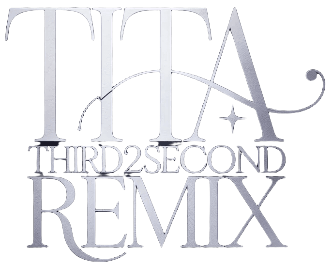 Logo typo Tita Third2second remix Kadeus