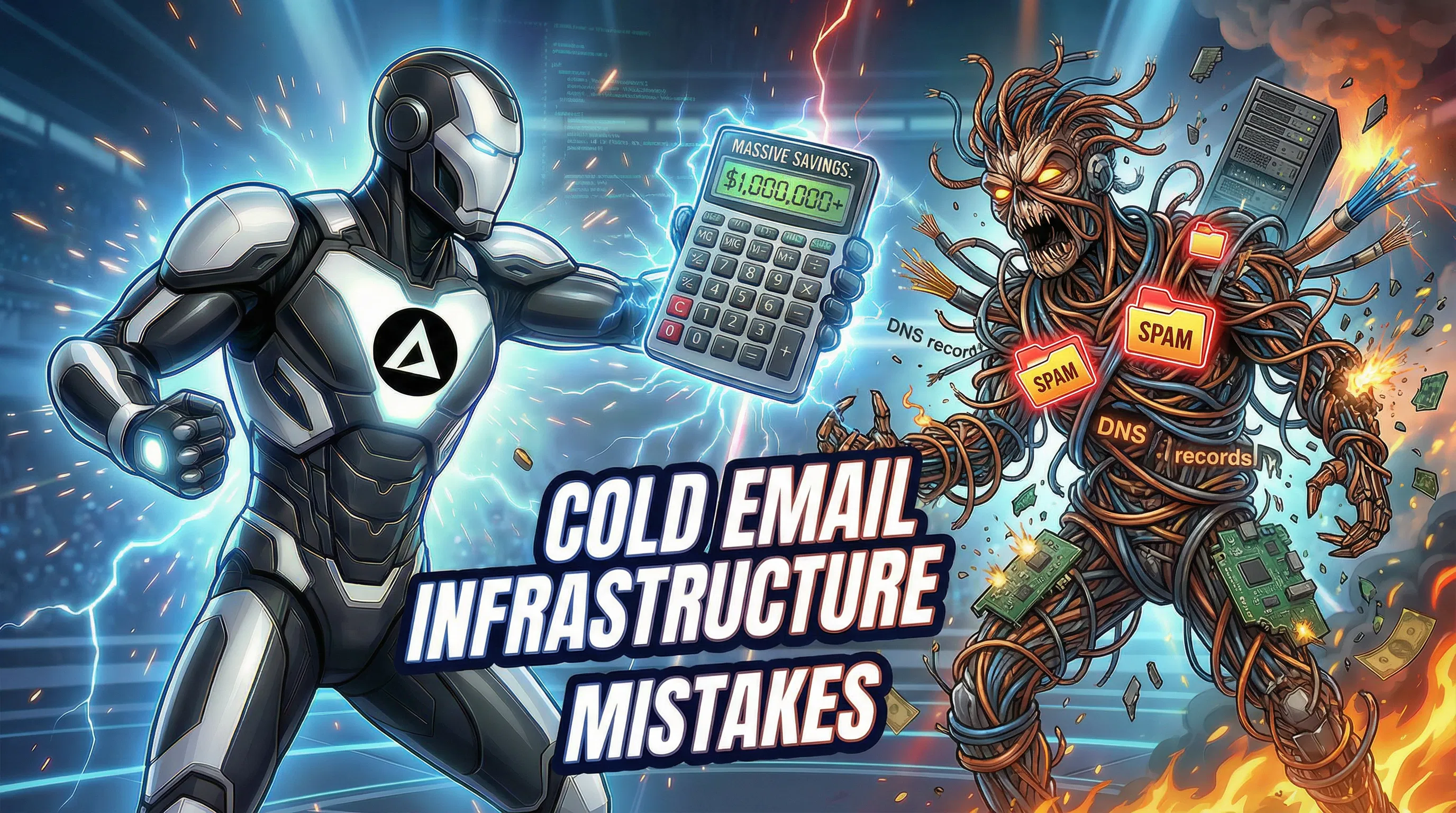 Cold Email Infrastructure Mistakes to Avoid: 12 Common Errors & How to Prevent Them