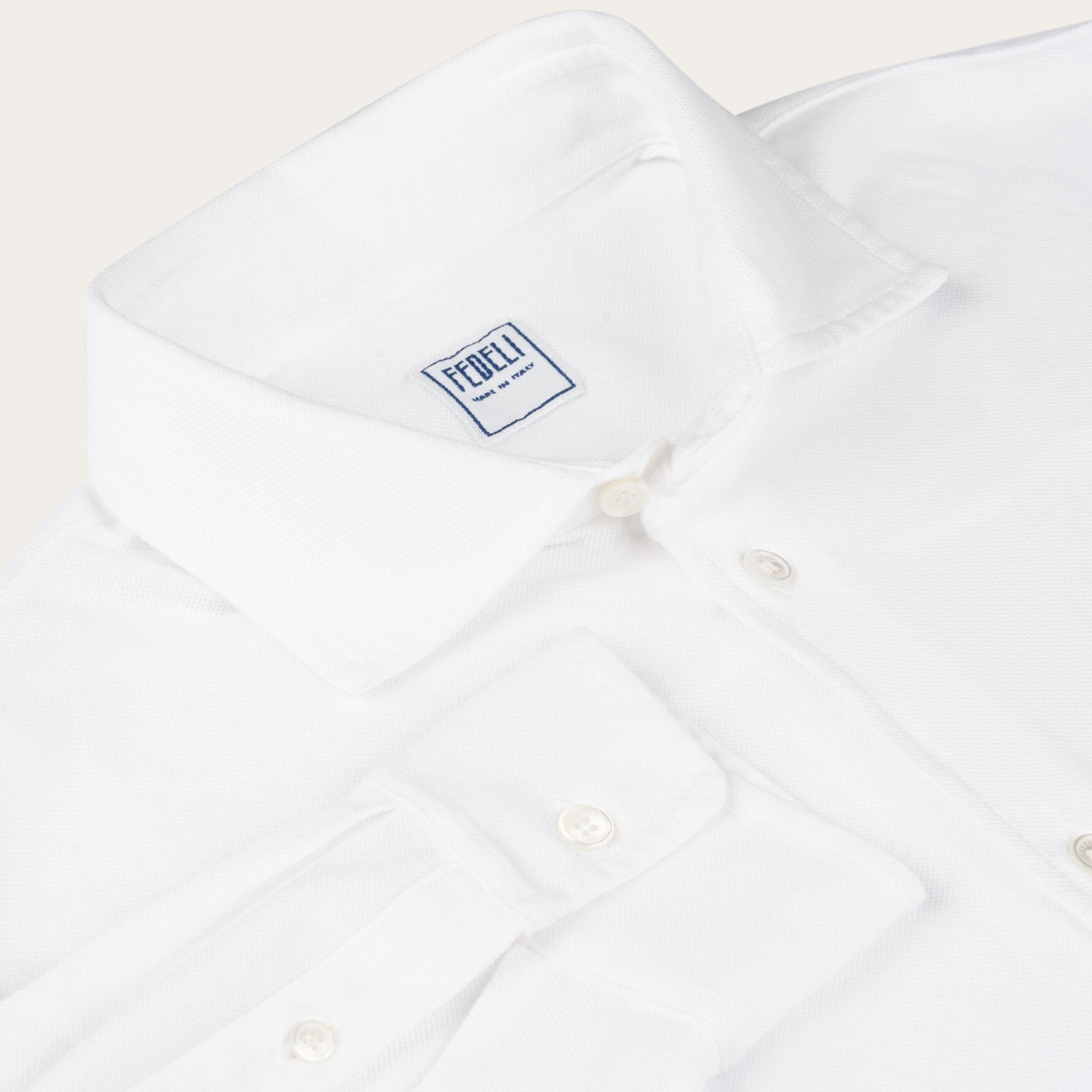 Steve Piquet Organic Cotton Shirt Sustainable - Mandelli UK
