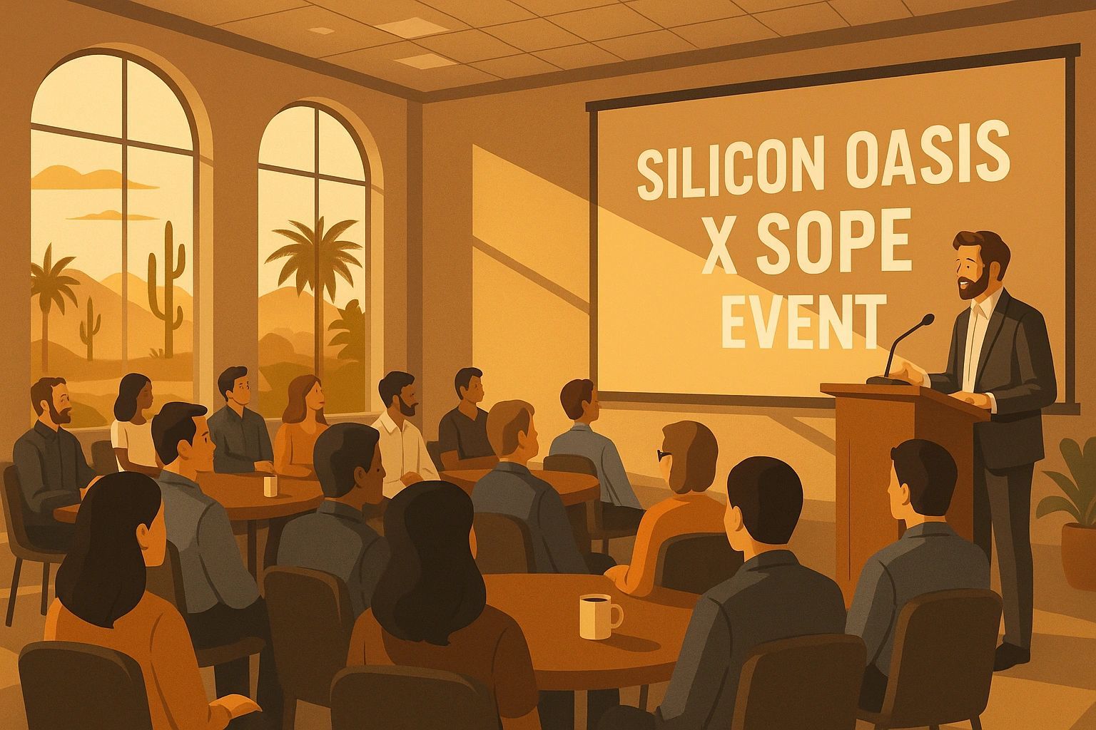 a black and white living room with a large tv