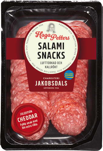 Cheddar salamisnacks