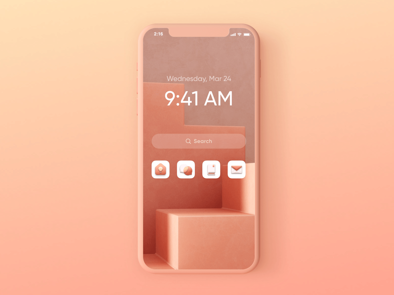 Skeleton UI Animation Made With ProtoPie