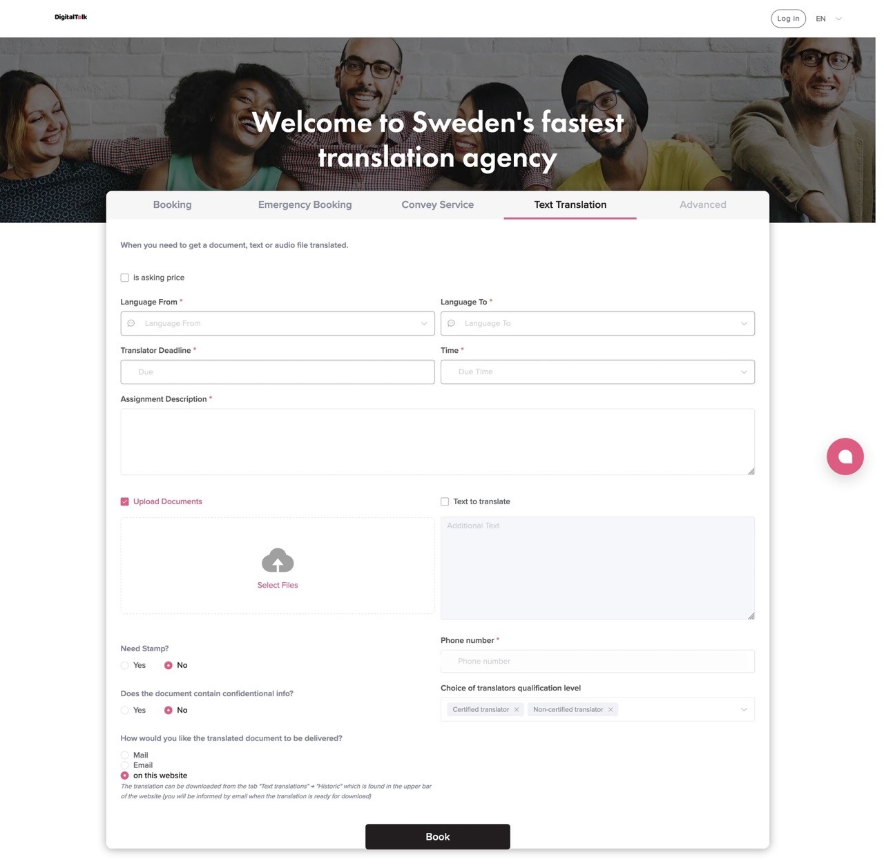 DigitalTolk mockup