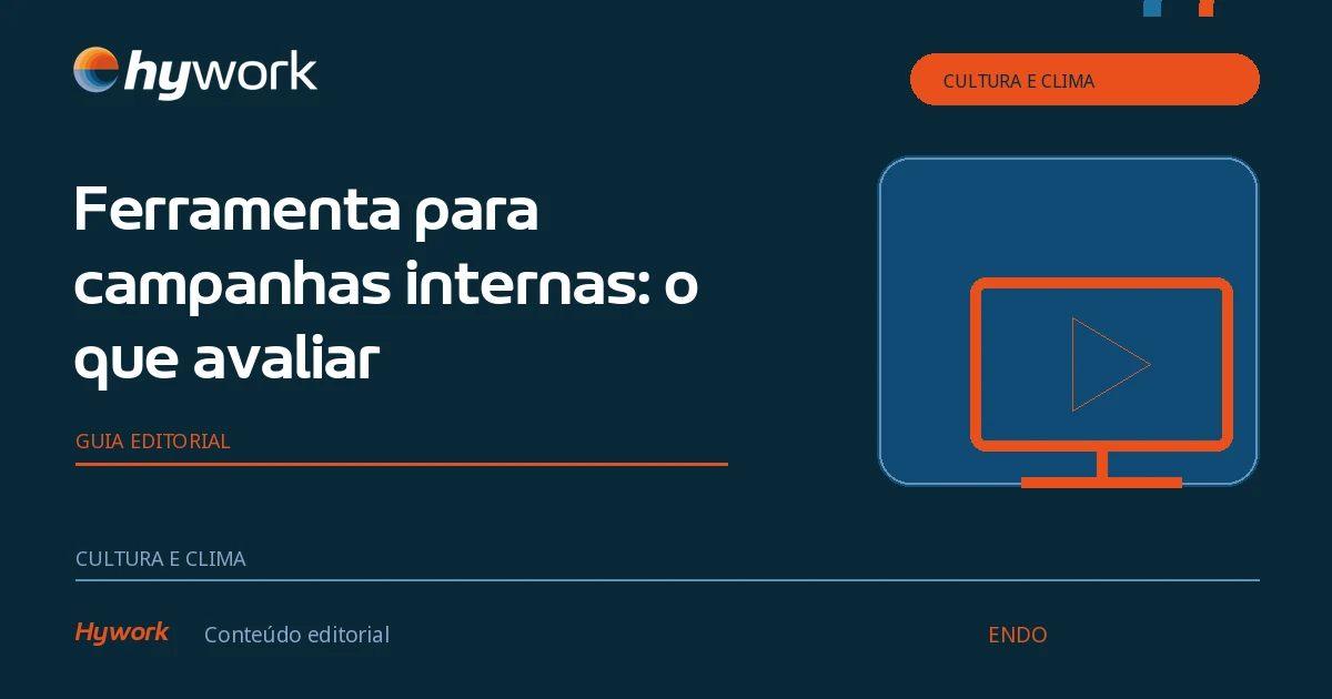 Capa editorial sobre ferramenta de endomarketing.