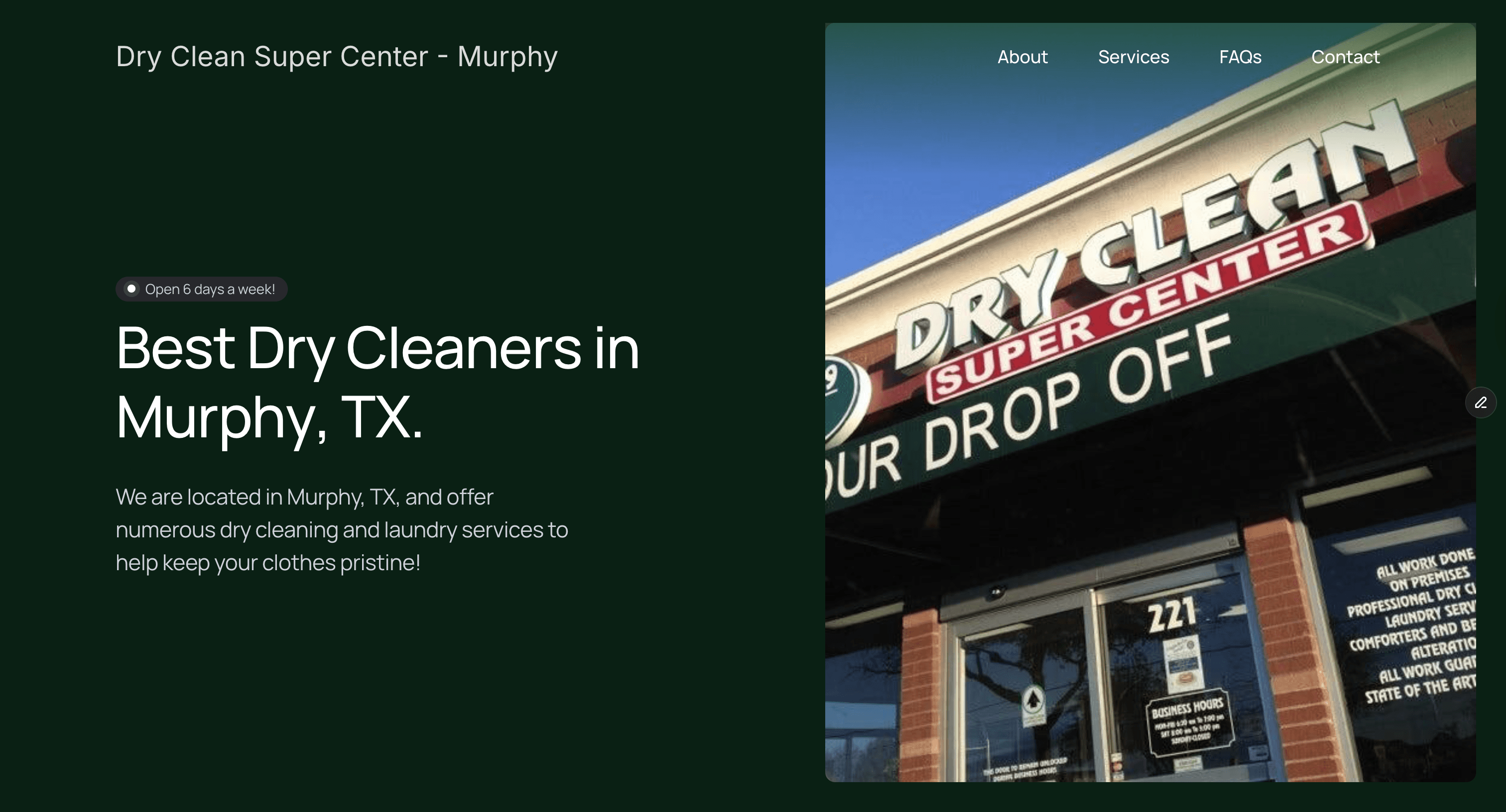 Dry Clean Super Center - Murphy photo 5