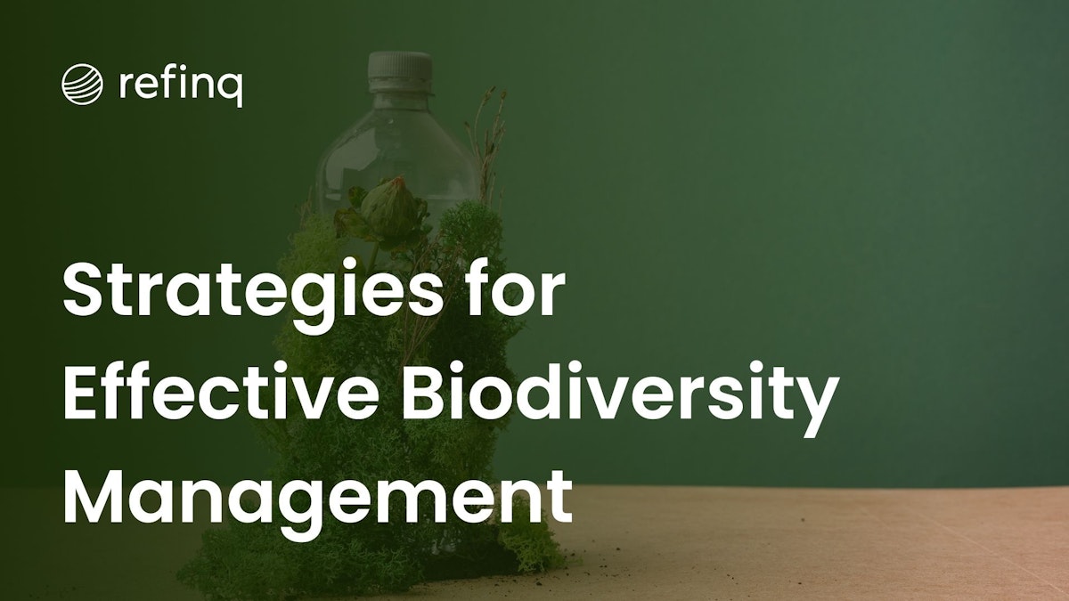 Biodiversity management