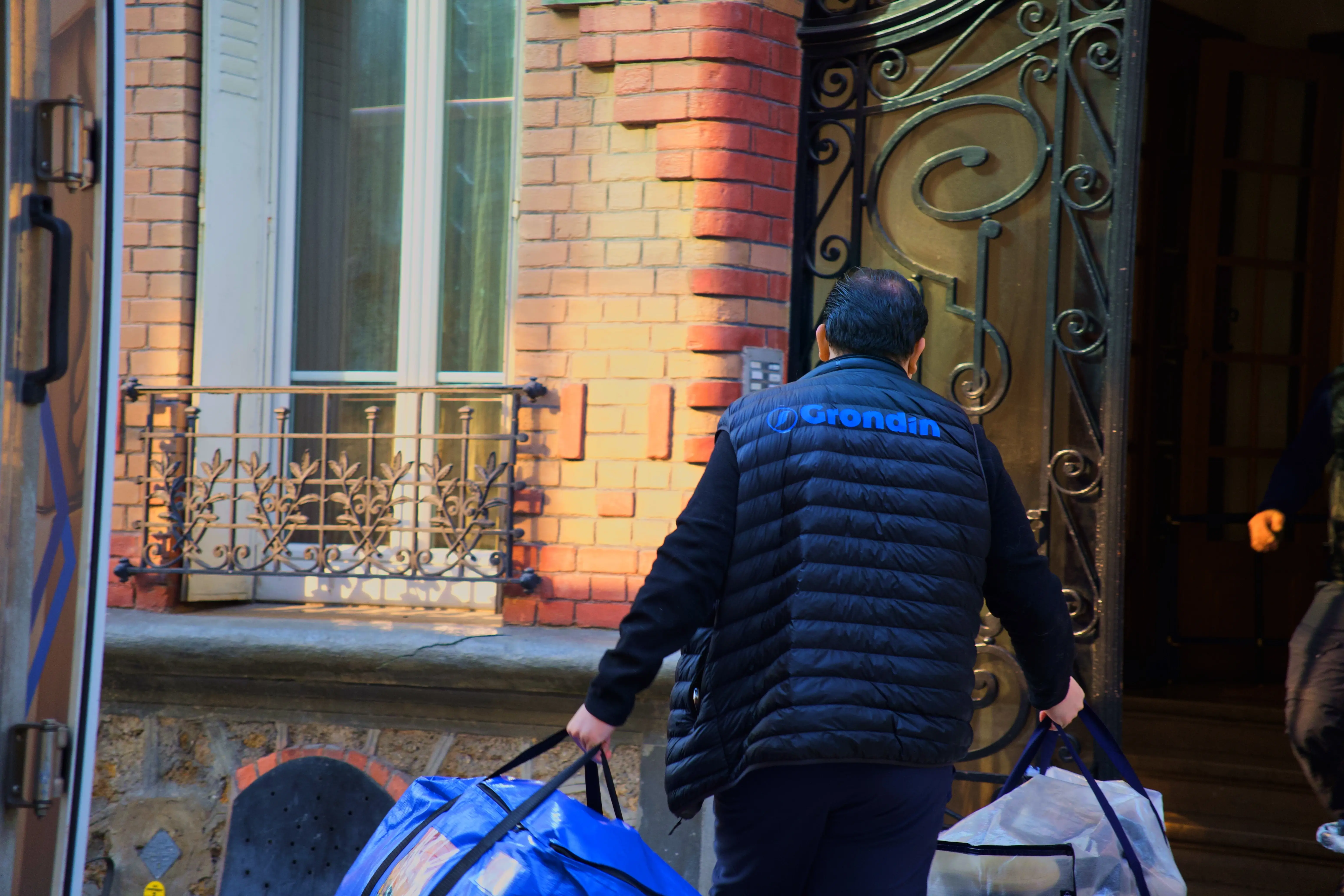 Grondin demenagement Paris appartement affaires mobilier