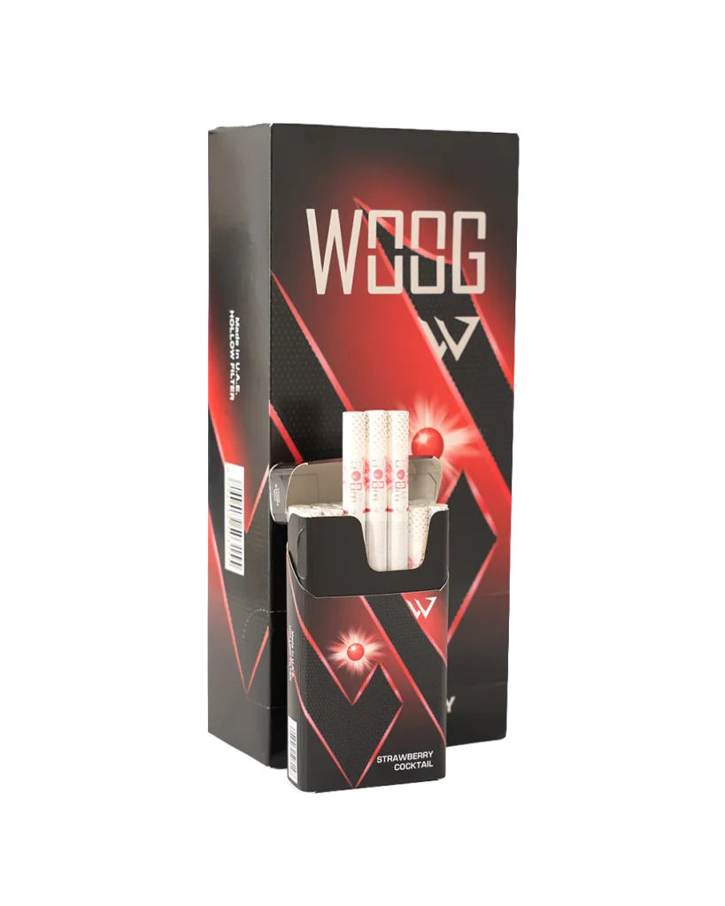 Woog Strawberry Cocktail cigarette pack.