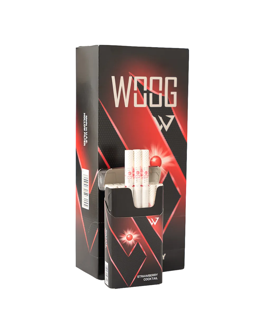 Woog Strawberry Cocktail cigarette pack.