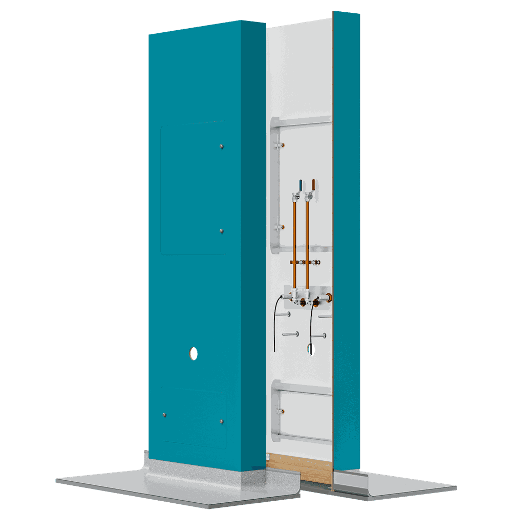 Hygipod Safe integrated plumbing system for mental healthcare environments
