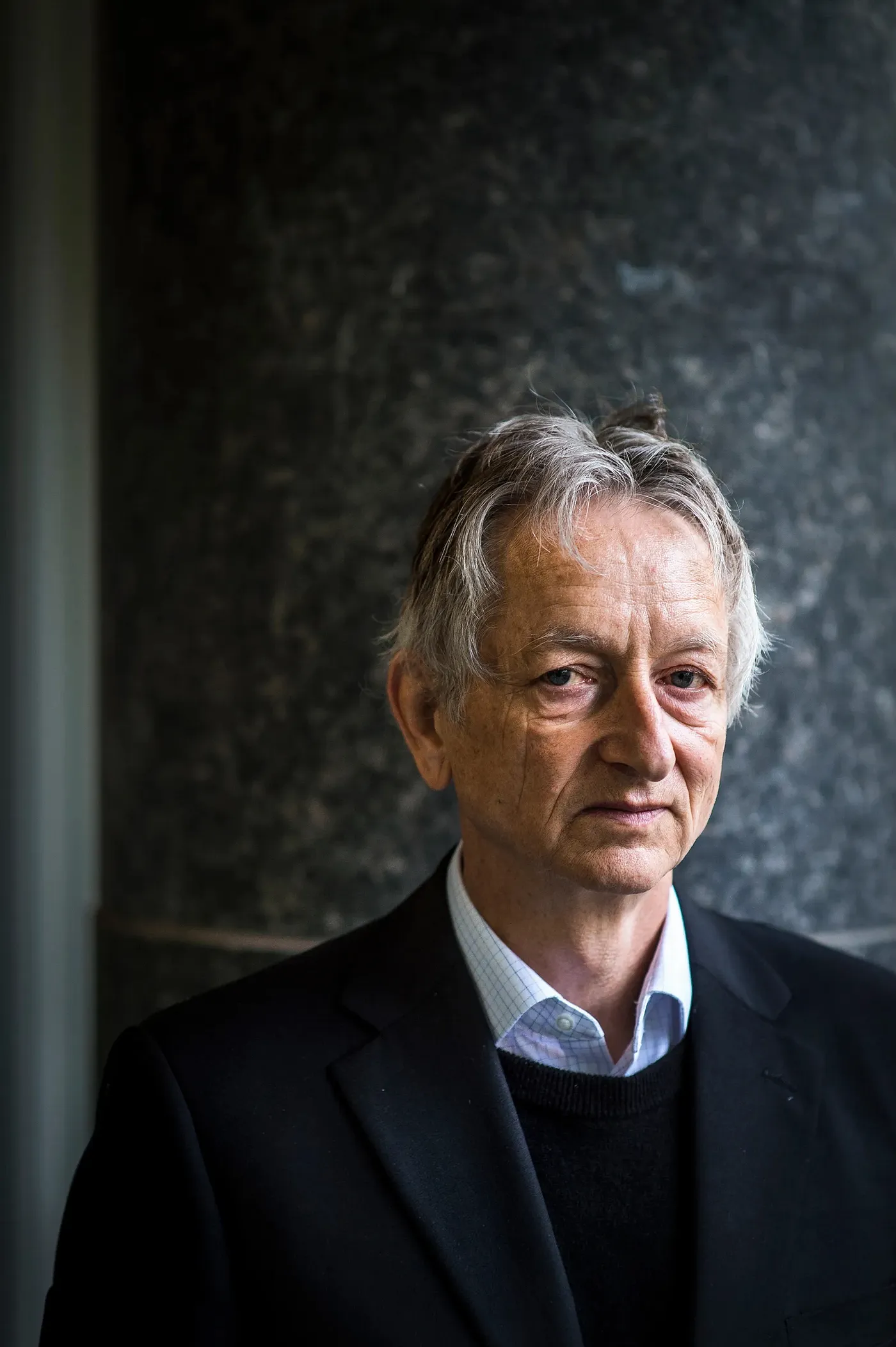 Geoffrey Hinton. Image taken from Wired.