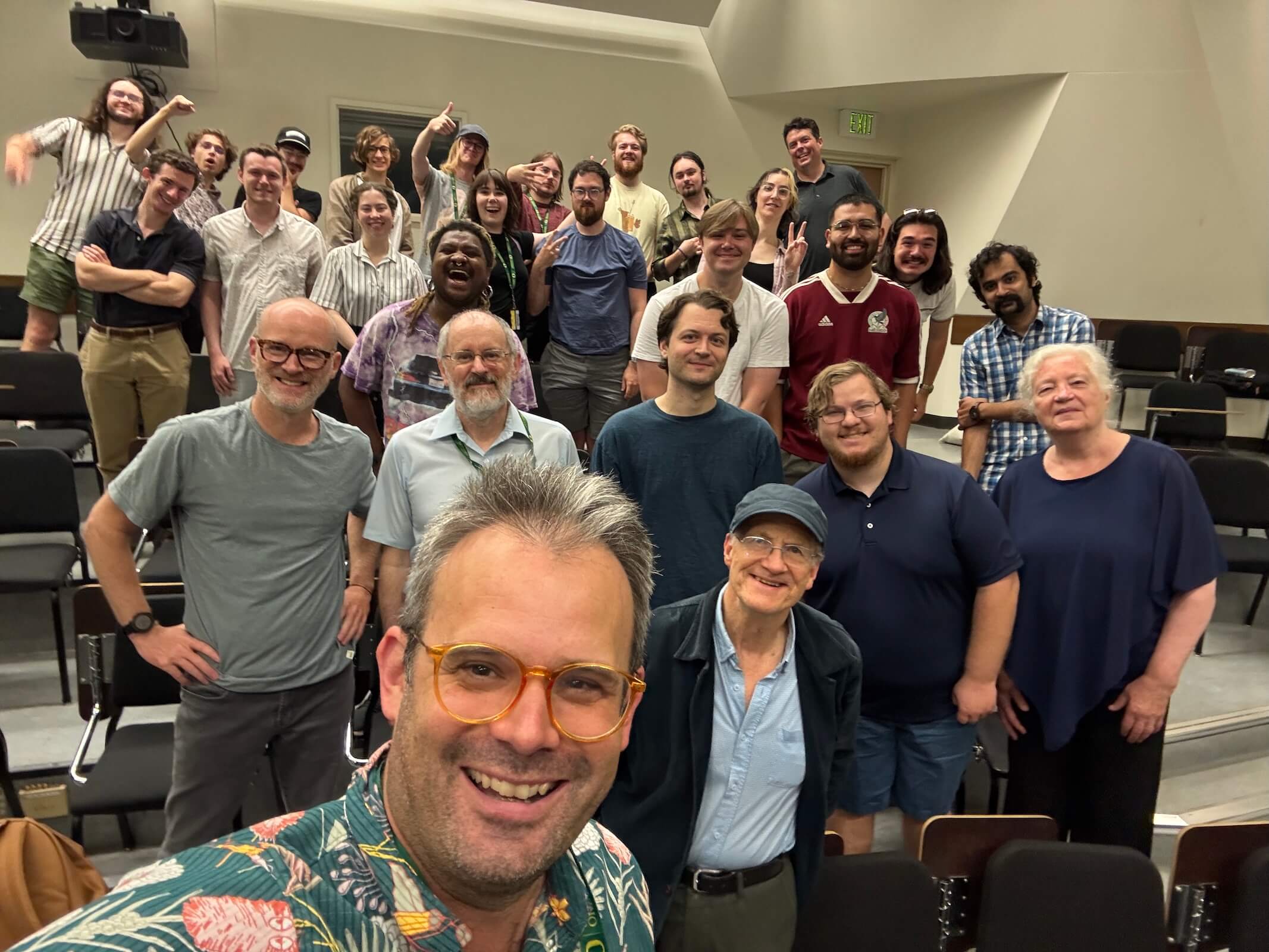 James at Oregon Bach Festival Composers Symposium 2025