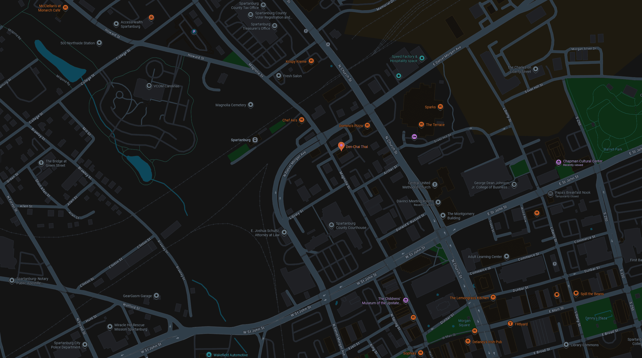 Den Chai location map