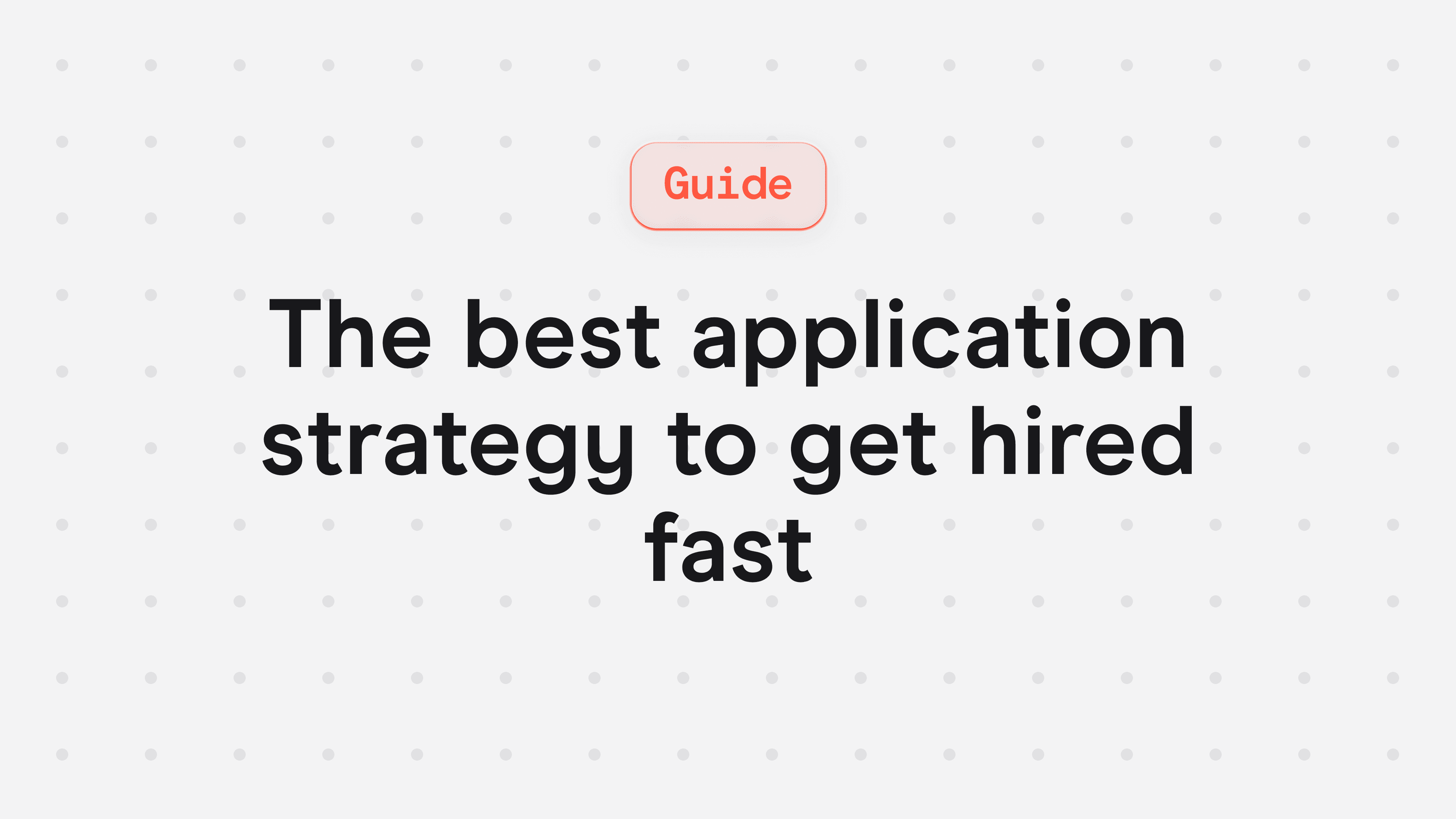 Cover image for a blog post about effective job application strategies for quick hiring success.
