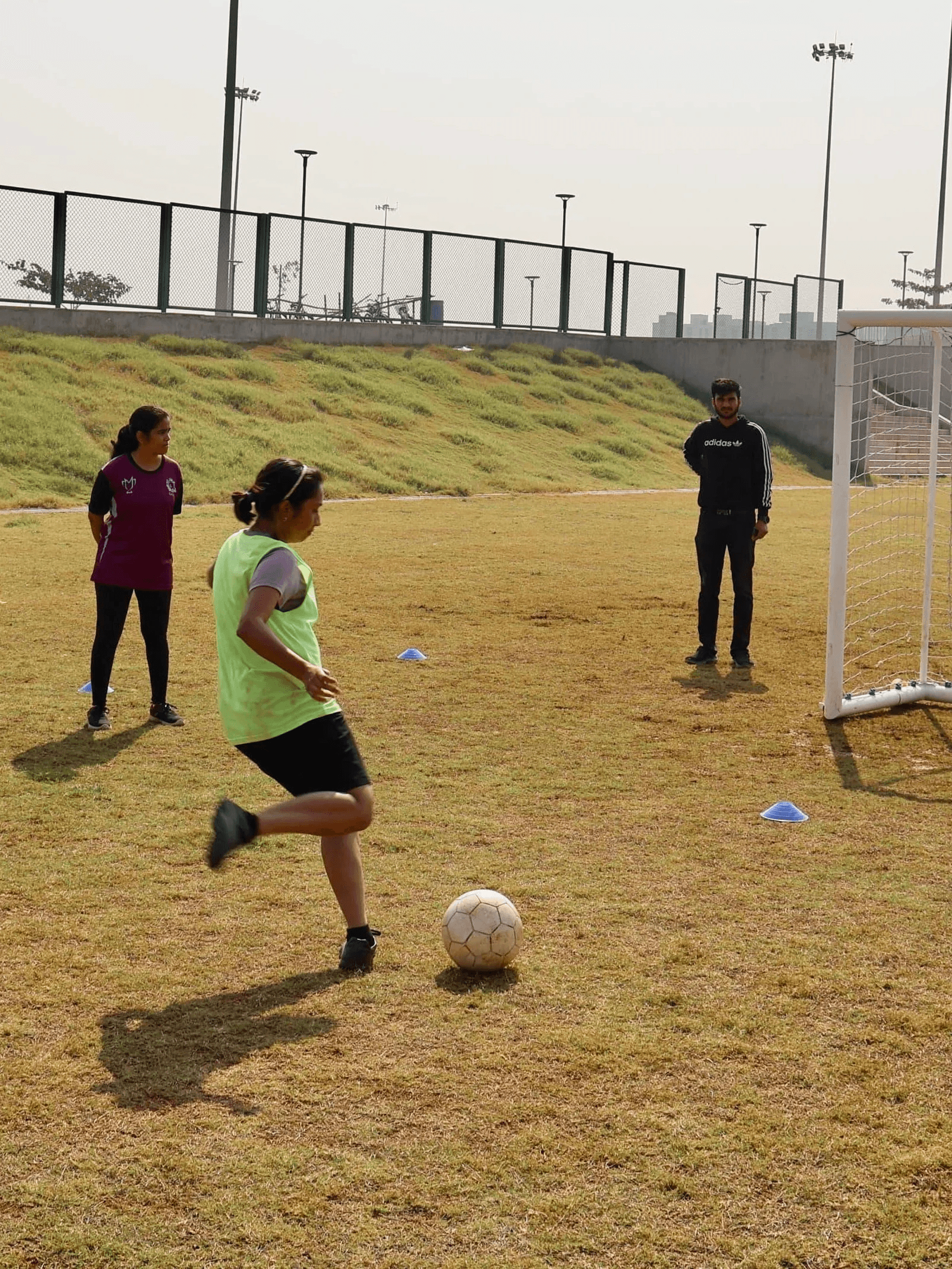 a building with persony windows
