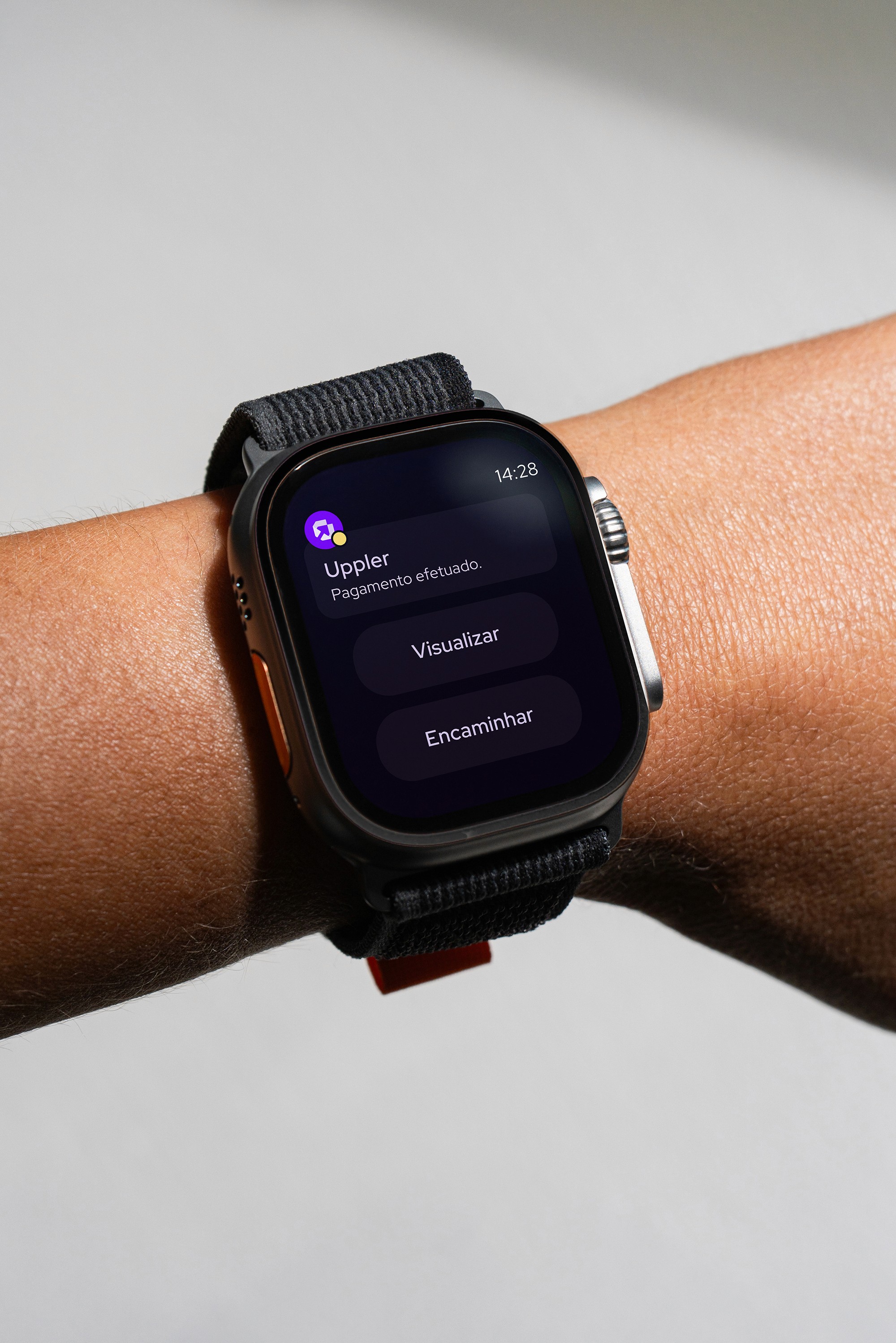 Smartwatch com notificação