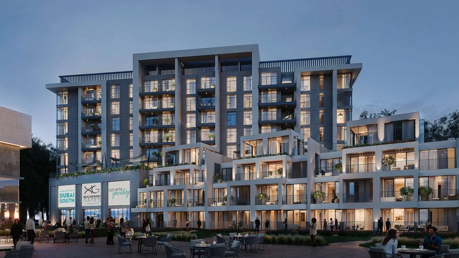 Beachfront gates by dubai south in expo city