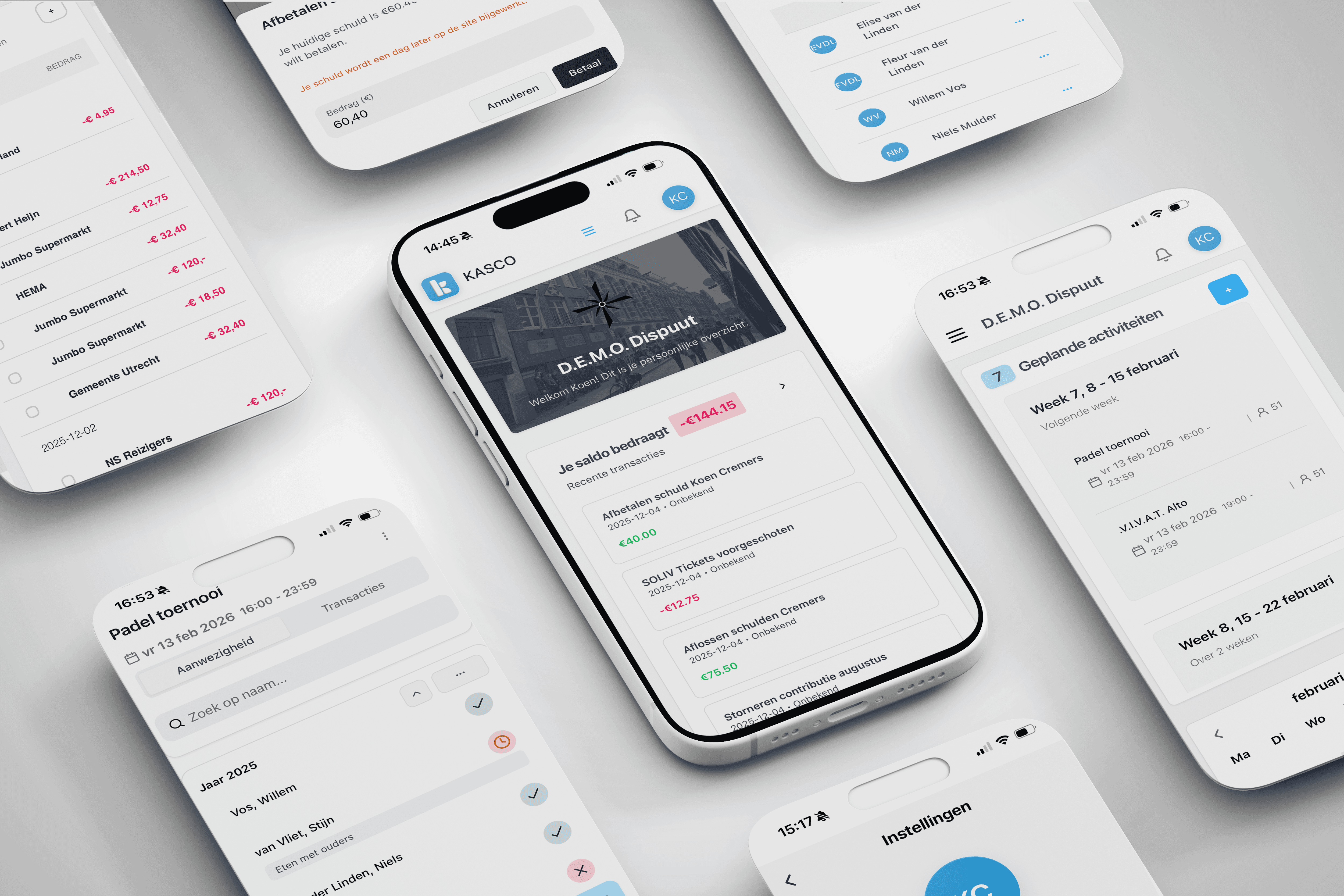 A mockup of Freelio's mobile app